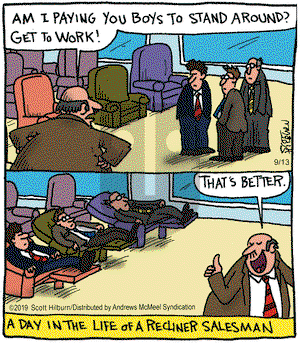 The Argyle Sweater on Friday September 13, 2019 Comic Strip