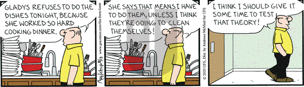 The Born Loser on Thursday August 13, 2020 Comic Strip