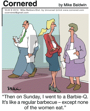 Cornered on Monday October 24, 2016 Comic Strip