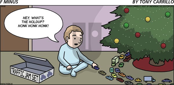 F Minus on Sunday December 22, 2013 Comic Strip