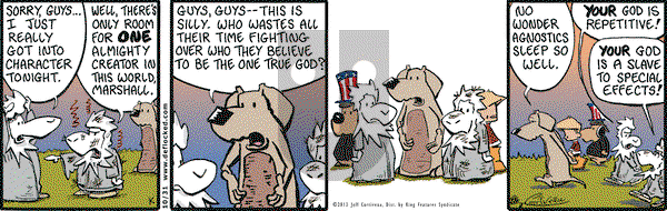 DeFlocked on Thursday October 31, 2013 Comic Strip