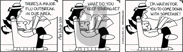 The Born Loser on Saturday February 23, 2008 Comic Strip