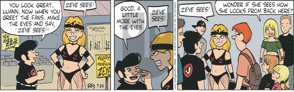 Luann on Thursday July 30, 2009 Comic Strip
