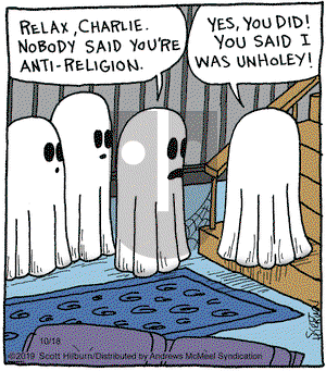 The Argyle Sweater on Friday October 18, 2019 Comic Strip