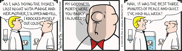 The Born Loser on Thursday April 9, 2020 Comic Strip