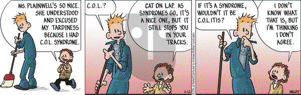 Frazz on Tuesday November 12, 2019 Comic Strip
