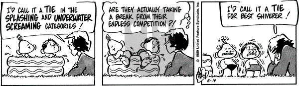 Rose is Rose on Saturday August 19, 1989 Comic Strip