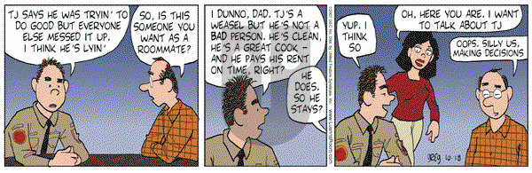 Luann on Thursday October 18, 2007 Comic Strip