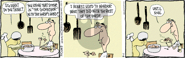 The Duplex on Wednesday April 11, 2001 Comic Strip