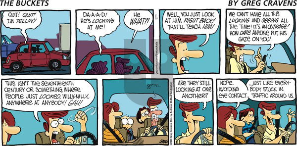 The Buckets on Sunday August 30, 2020 Comic Strip