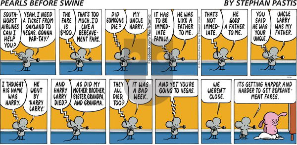 Pearls Before Swine on Sunday November 30, 2014 Comic Strip