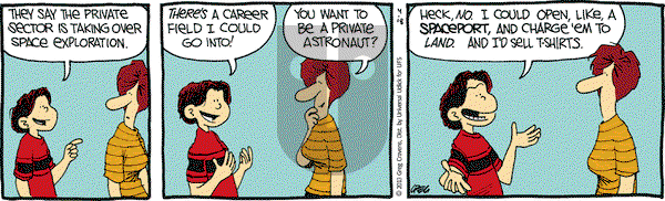 The Buckets on Thursday April 18, 2013 Comic Strip
