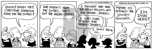 Soup to Nutz - Old on Monday December 11, 2006 Comic Strip