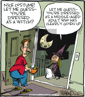 Reality Check on Tuesday October 30, 2018 Comic Strip
