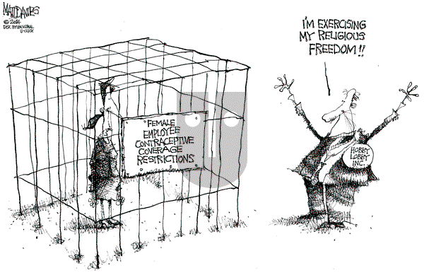 Matt Davies on Wednesday July 2, 2014 Comic Strip