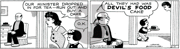 Nancy on Wednesday January 13, 1971 Comic Strip