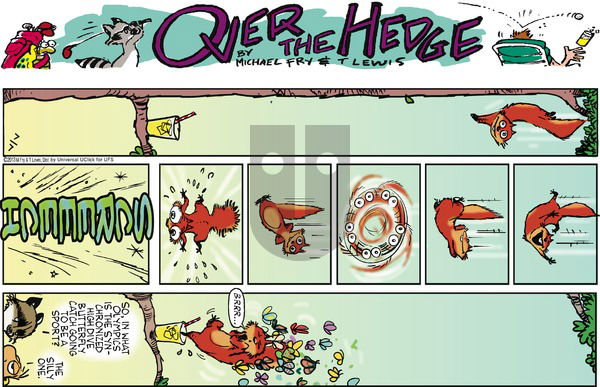 Over the Hedge on Sunday July 7, 2013 Comic Strip