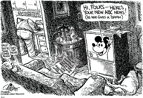 Pat Oliphant on Monday March 11, 2002 Comic Strip