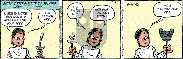 Cleats on Monday September 25, 2006 Comic Strip