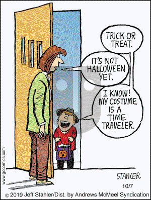 Moderately Confused - Monday October 7, 2019 Comic Strip