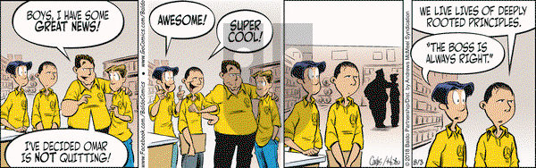 Baldo on Friday August 3, 2018 Comic Strip