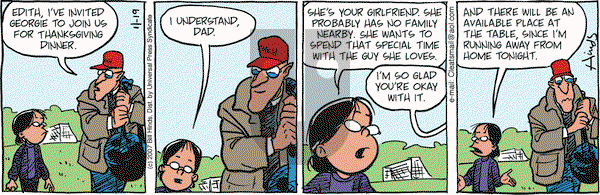 Cleats on Monday November 19, 2007 Comic Strip
