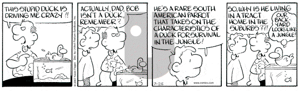 Drabble on Wednesday July 25, 2007 Comic Strip