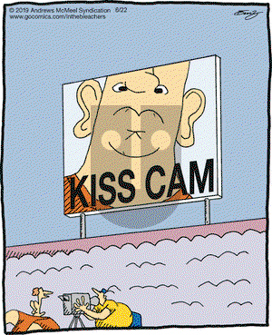 In the Bleachers on Saturday June 22, 2019 Comic Strip