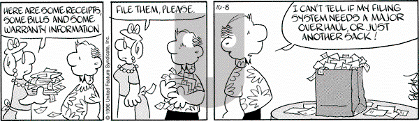 Drabble on Tuesday October 8, 1996 Comic Strip