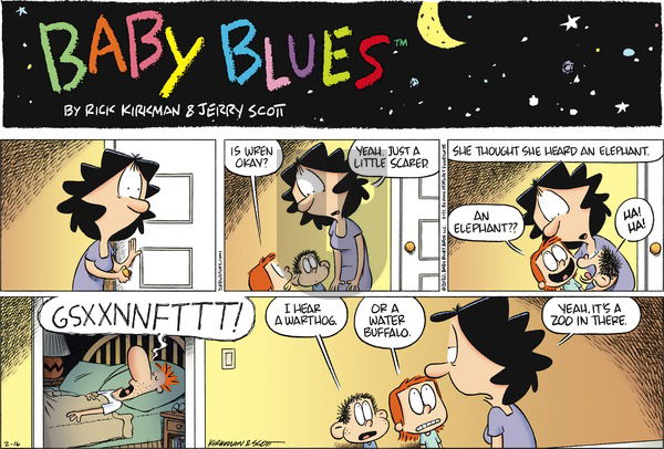 Baby Blues on Sunday February 16, 2020 Comic Strip
