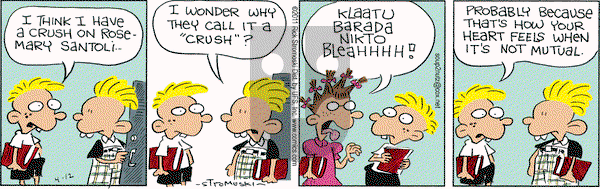 Soup to Nutz - Old on Tuesday April 12, 2011 Comic Strip