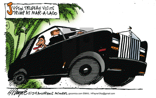 Henry Payne - Saturday November 30, 2024 Comic Strip