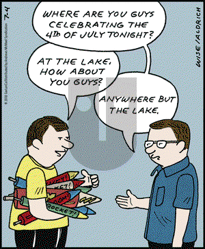 Real Life Adventures on Wednesday July 4, 2018 Comic Strip