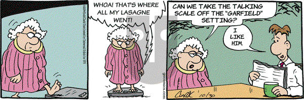 Lola on Thursday October 30, 2014 Comic Strip