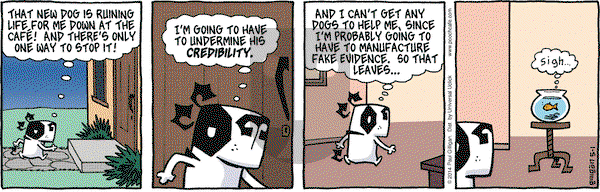 Pooch Cafe on Thursday May 1, 2014 Comic Strip