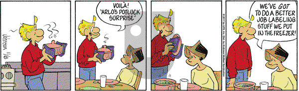 Arlo and Janis on Wednesday November 8, 2017 Comic Strip
