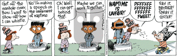 Cul de Sac on Friday January 10, 2014 Comic Strip