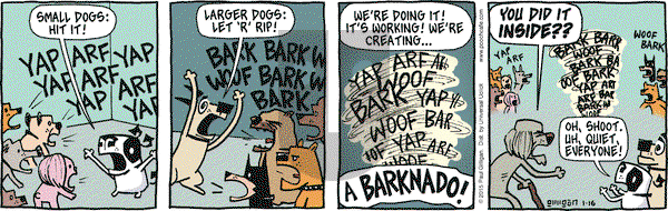 Pooch Cafe on Friday January 16, 2015 Comic Strip