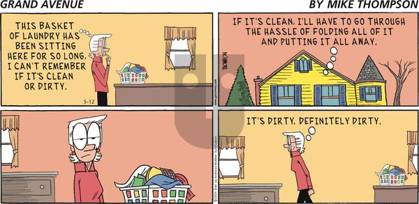 Grand Avenue on Sunday May 12, 2024 Comic Strip