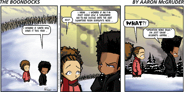The Boondocks on Sunday July 12, 2009 Comic Strip