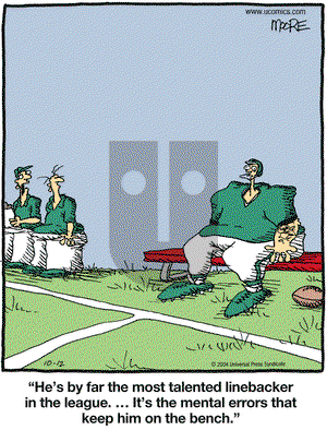 In the Bleachers on Tuesday October 12, 2004 Comic Strip