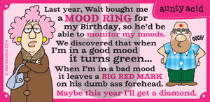 Aunty Acid on Tuesday April 15, 2014 Comic Strip