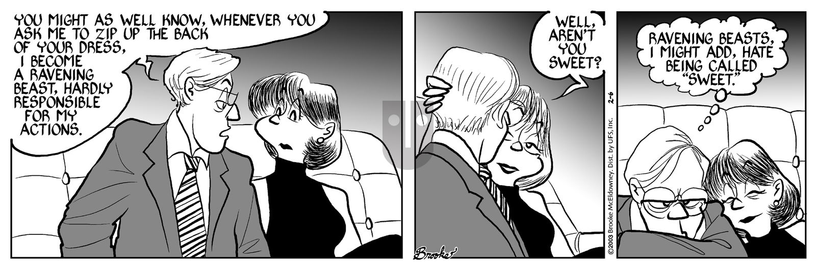 9 Chickweed Lane - Thursday February 6, 2003 Comic Strip
