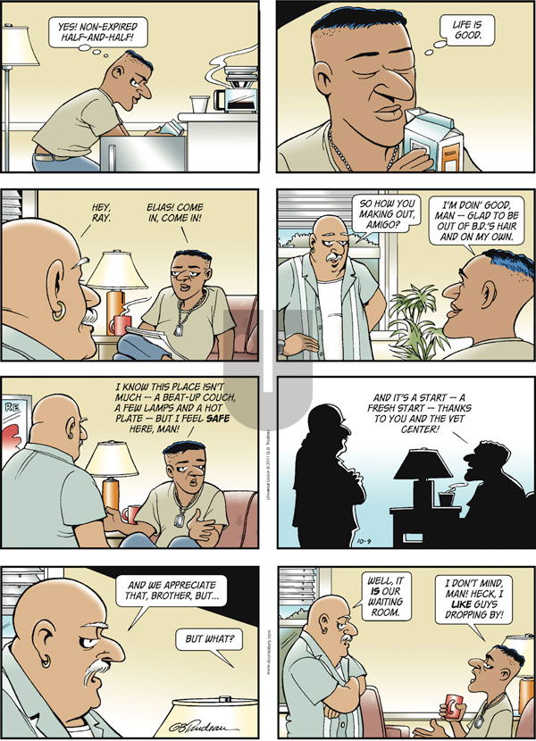 Doonesbury on Sunday October 9, 2011 Comic Strip