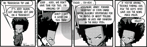 The Boondocks on Tuesday September 3, 2013 Comic Strip