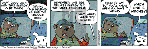 Bleeker: The Rechargeable Dog on Thursday April 17, 2025 Comic Strip