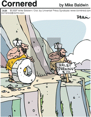 Cornered on Saturday March 24, 2007 Comic Strip