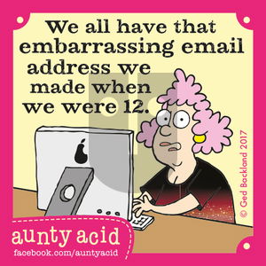 Aunty Acid on Wednesday January 11, 2017 Comic Strip