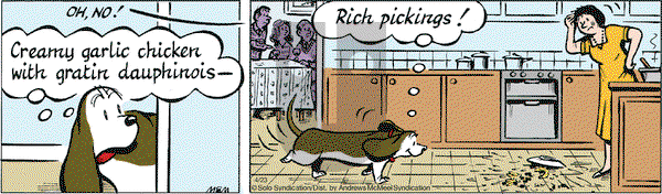 Fred Basset on Thursday April 23, 2020 Comic Strip
