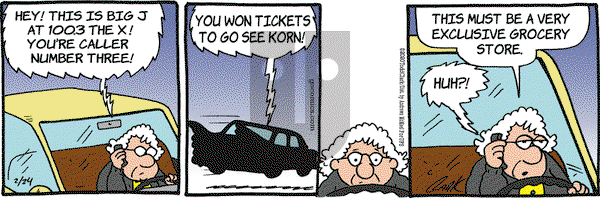 Lola on Monday February 24, 2020 Comic Strip